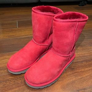 Ugg Red Classic Short Boots